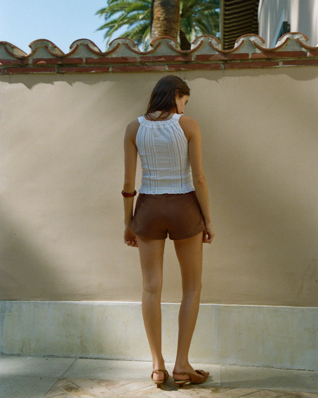 Anita Corduroy Short | Chocolate - Image 10