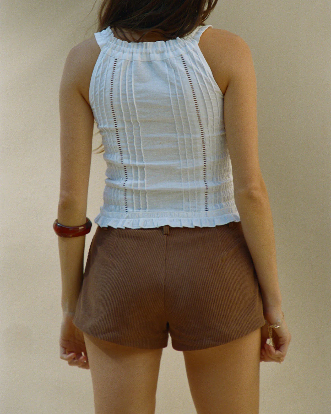 Anita Corduroy Short | Chocolate - Image 9