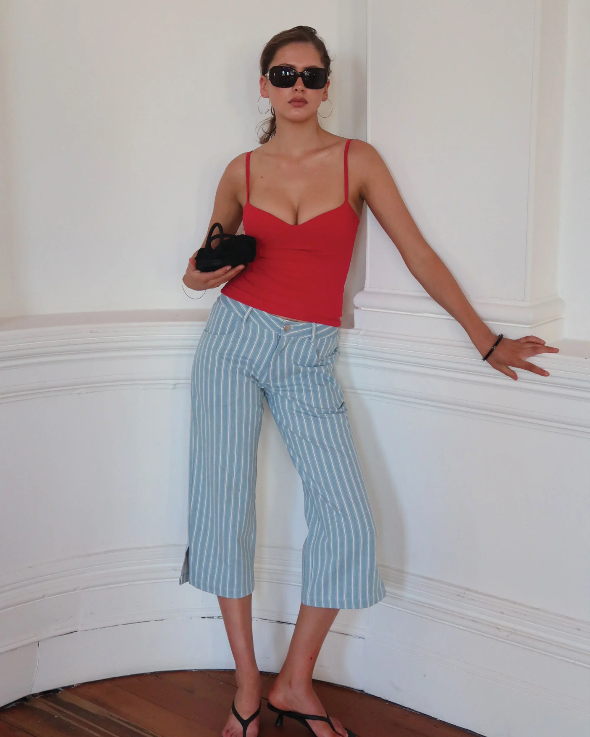 Zoe Top | Cherry - Image 2
