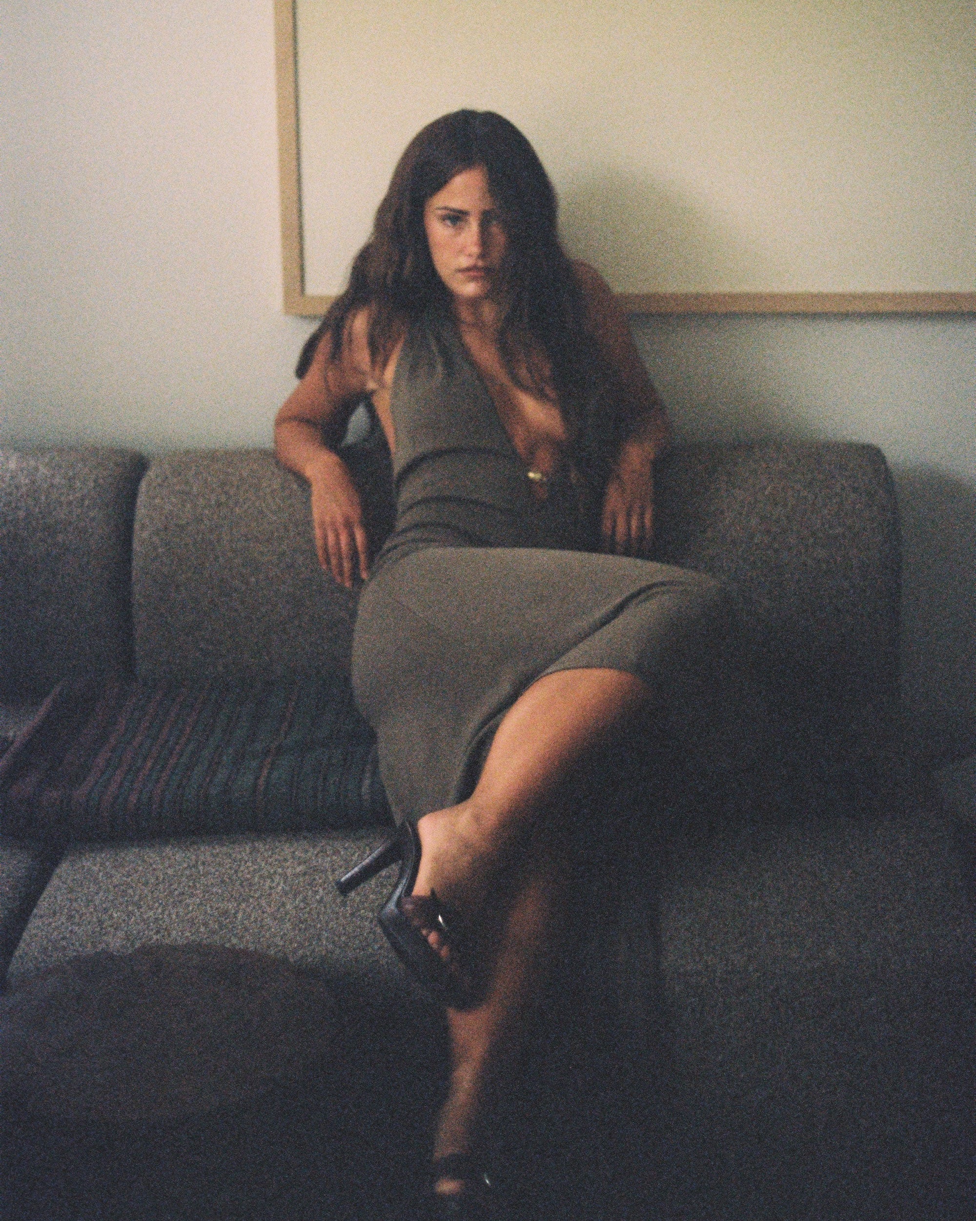 Devon Dress | Taupe - Image 4