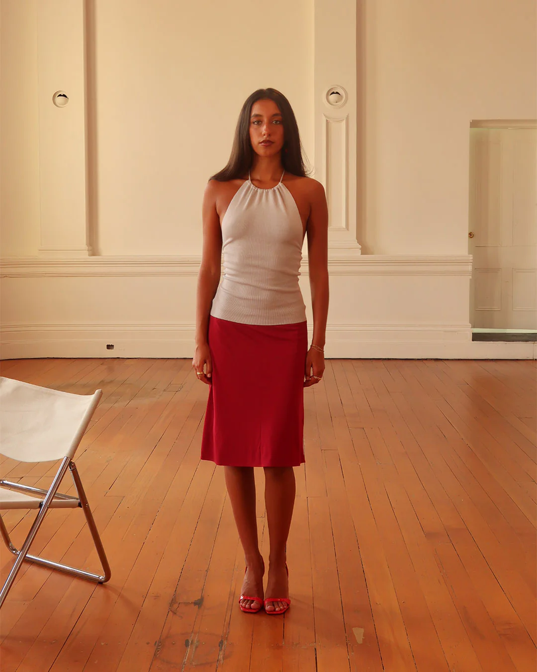 Isabella Skirt | Merlot - Image 5