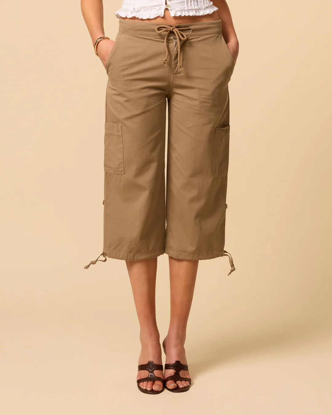 Lexi Cargo Pant | Caramel - Image 8