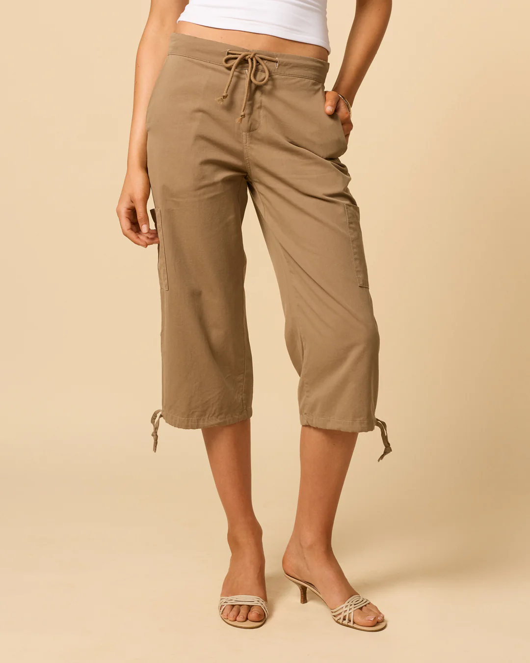 Lexi Cargo Pant | Caramel - Image 9