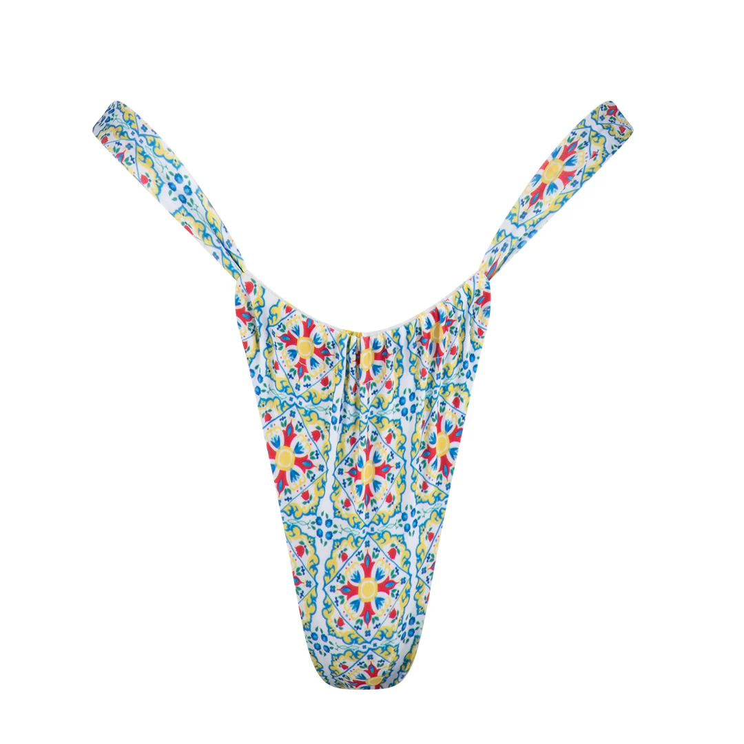 Livi Reversible Bikini Bottom | Capri/Limone - Image 4