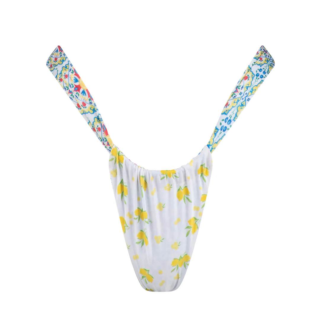 Livi Reversible Bikini Bottom | Capri/Limone - Image 5