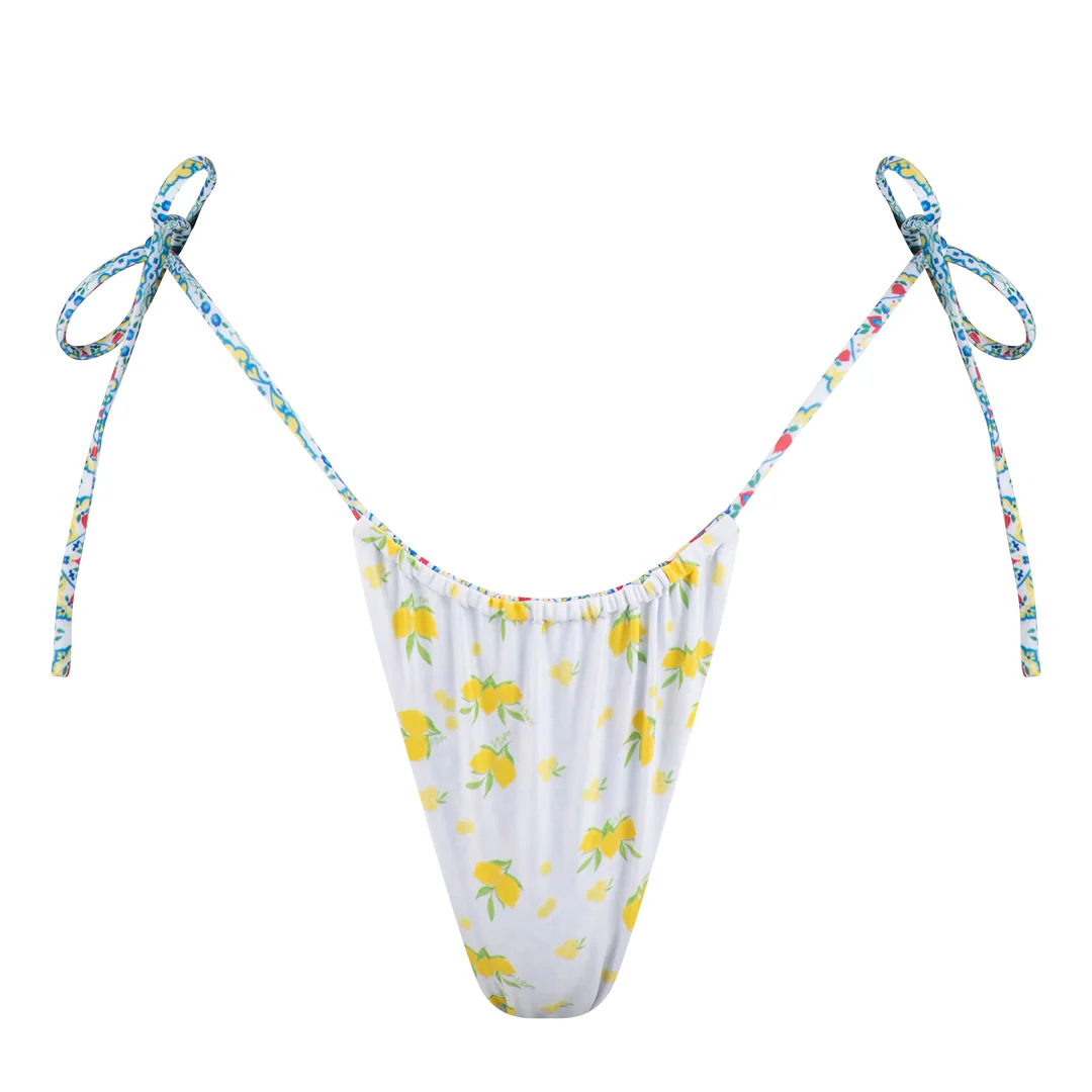 Marley Reversible Bikini Bottom | Capri/Limone - Image 3