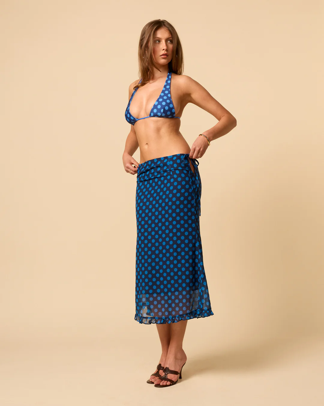 Remi Midi Skirt | Indigo - Image 4