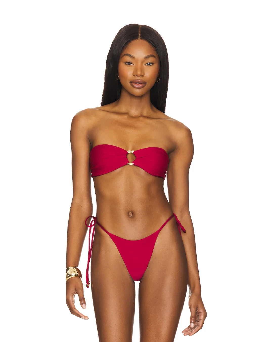 Tia Reversible Bikini Bottom | Merlot - Image 6
