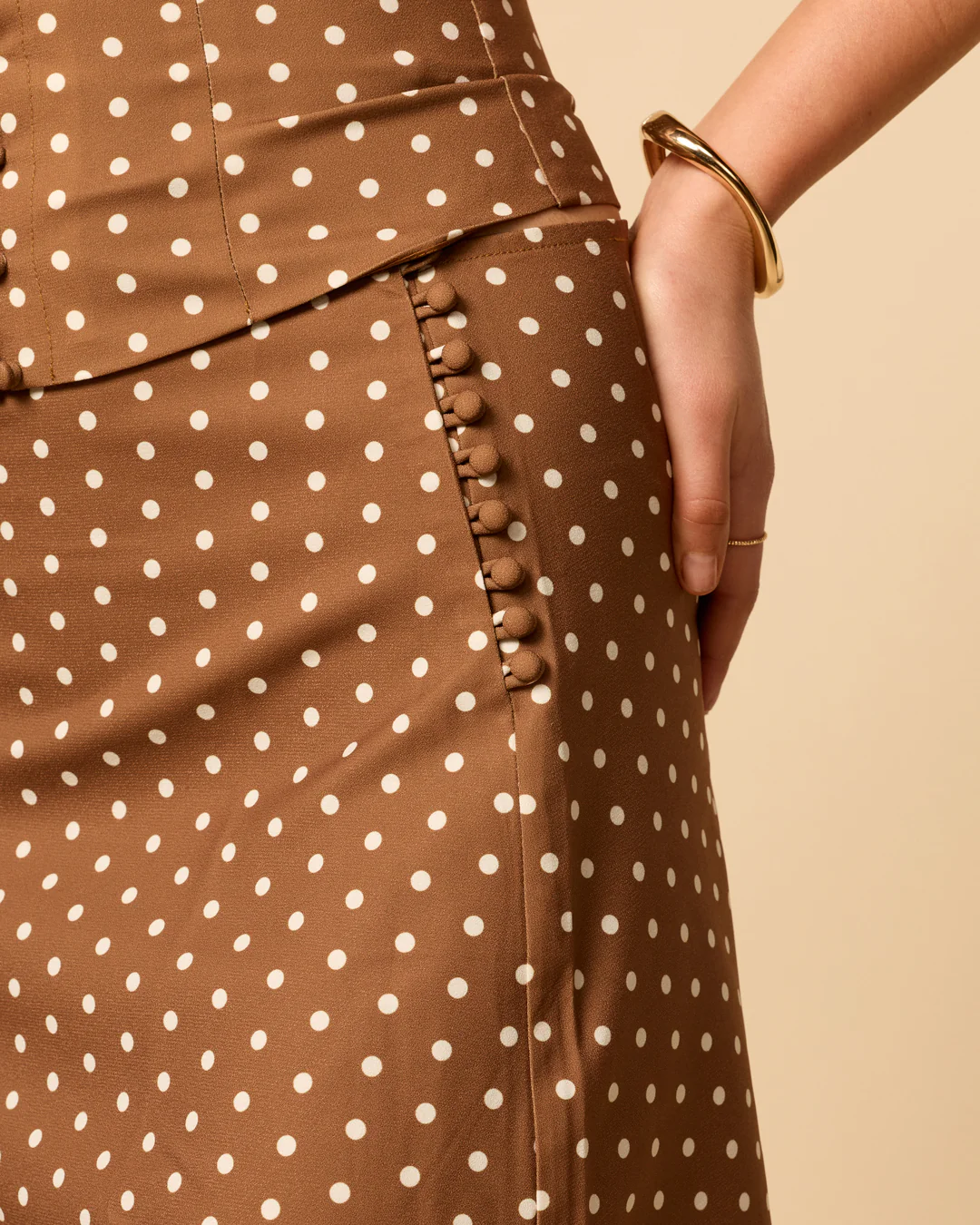 Wren Midi Skirt | Maple - Image 3